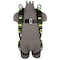Safewaze PRO Full Body Retrieval Harness: 1D, Shoulder D, MB Chest, TB Legs, 2X FS185-R-2X - alternate 1
